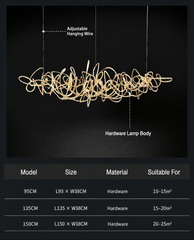 Nekkar Irregular Nest Chandelier