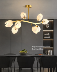 Merope Tulip Bloom Chandelier