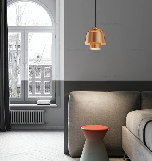 Miaplacidus Layered Metal Dome Pendant Lamp
