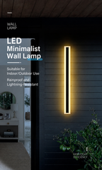 Kaus Weatherproof Linear Wall Lamp