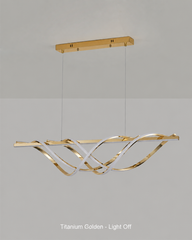 Nekkar Interlaced Ribbon Chandelier