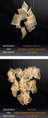 Altais Floating Ribbon Chandelier