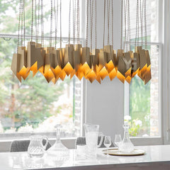Zosma Faceted Drop Chandelier