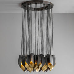 Zosma Faceted Drop Chandelier