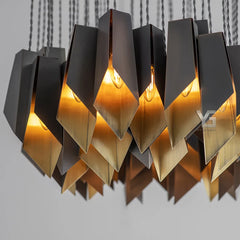 Zosma Faceted Drop Chandelier