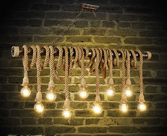 Muscida Looped Rope Chandelier
