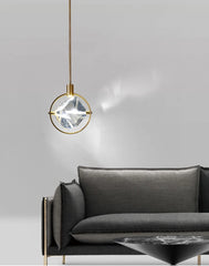Caroli Orbit Crystal Pendant Lamp