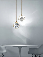 Caroli Orbit Crystal Pendant Lamp