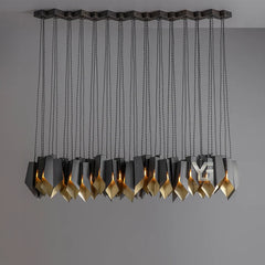 Zosma Faceted Drop Chandelier