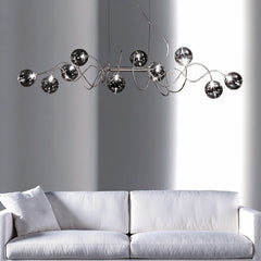 Sadalbari Flowing Globe Chandelier