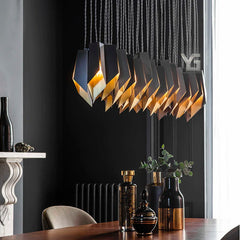 Zosma Faceted Drop Chandelier