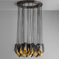 Zosma Faceted Drop Chandelier