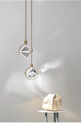 Caroli Orbit Crystal Pendant Lamp
