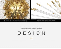 Izar Dandelion Burst Chandelier