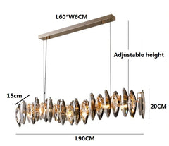 Mirach Crystal Shard Chandelier