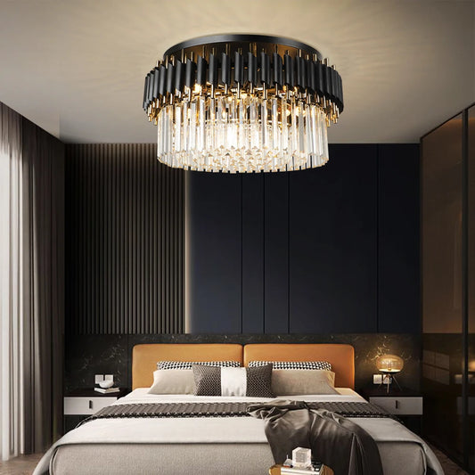 Mensae Vertical Crystal Ceiling Light