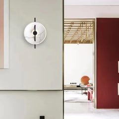 Denebola Veined Disc Wall Lamp