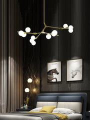Hamal Canopy Globe Chandelier