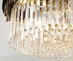 Mensae Vertical Crystal Ceiling Light