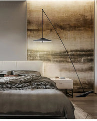 Nihal Arc Disc Floor Lamp