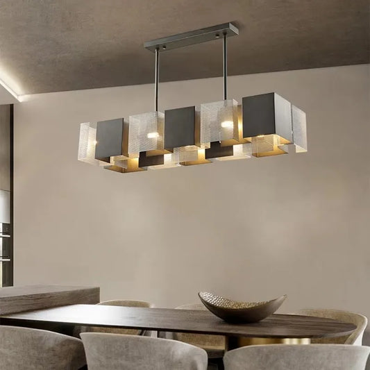 Homam Mesh Box Chandelier