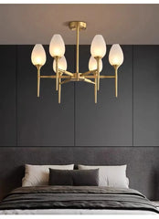 Merope Tulip Bud Branch Chandelier