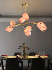 Merope Tulip Bloom Chandelier