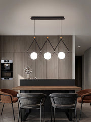 Seginus Accordion Globe Chandelier