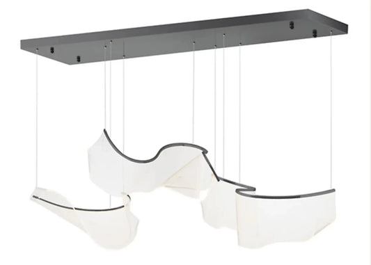 Atria Sculpted Ribbon Chandelier