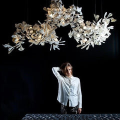 Merope Ginkgo Branch Chandelier