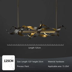 Rasalas Twisted Ribbon Chandelier