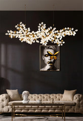 Taygeta Frosted Grape Chandelier