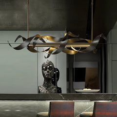 Rasalas Twisted Ribbon Chandelier