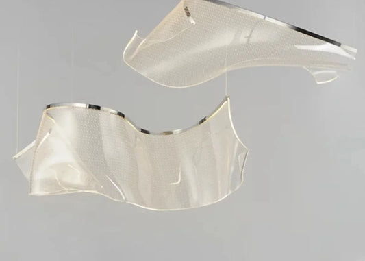 Atria Sculpted Ribbon Chandelier