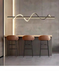 Albaldah Wave Bar Pendant Lamp