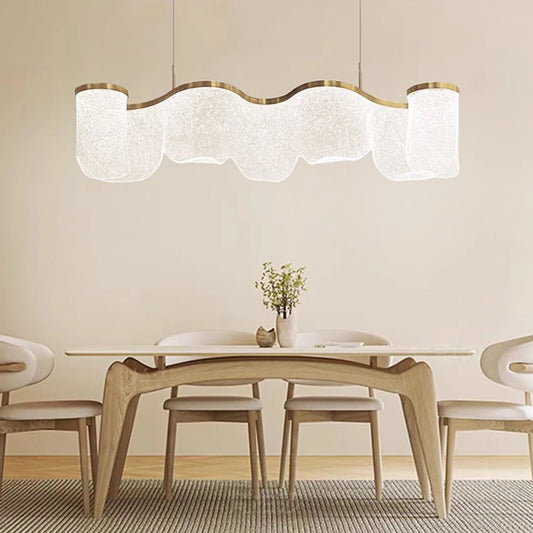 Atria Ripple Ribbon Chandelier