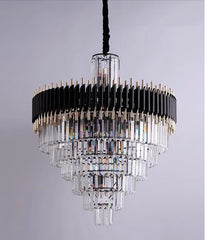 Mensae Tiered Crystal Chandelier