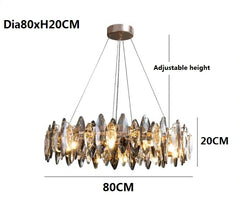 Mirach Crystal Shard Chandelier