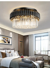 Mensae Vertical Crystal Ceiling Light