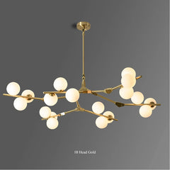 Hamal Canopy Globe Chandelier