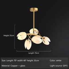 Merope Tulip Bloom Chandelier