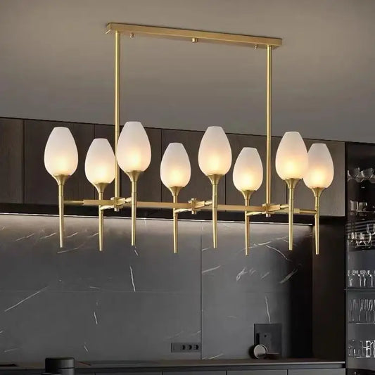 Merope Tulip Bud Branch Chandelier
