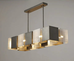 Homam Mesh Box Chandelier