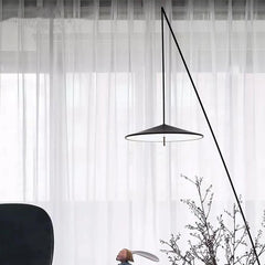 Nihal Arc Disc Floor Lamp