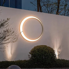 Moon Crescent Halo Wall Lamp