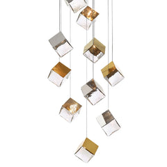 Acamar Glass Cube Chandelier