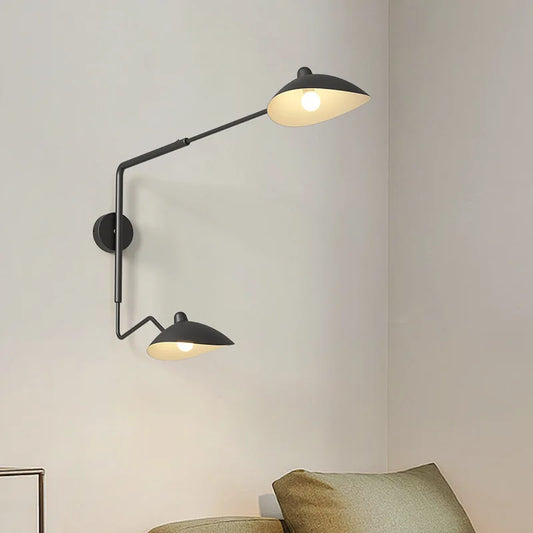 Ashlesha Duckbill Swing Arm Wall Lamp