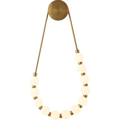 Maia Beaded Loop Wall Lamp