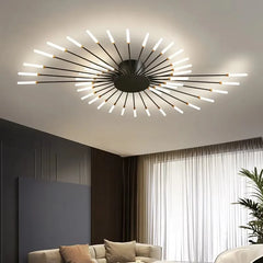 Brachium Starburst Rod Ceiling Light