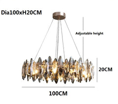 Mirach Crystal Shard Chandelier